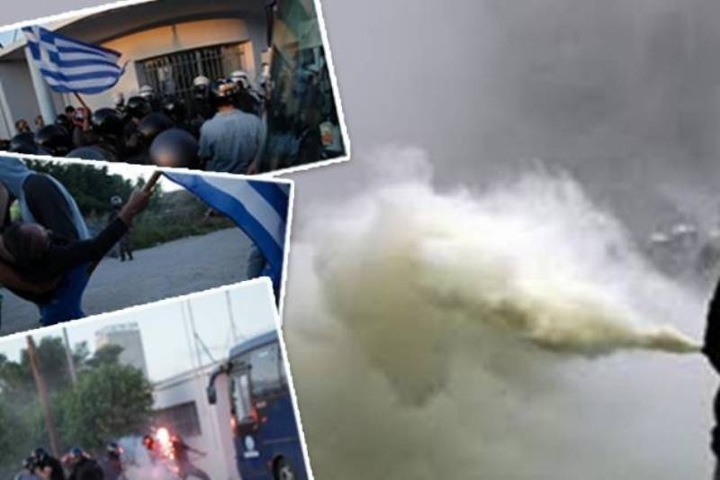 Επεισόδια στην Πάτρα! (photos+videos)