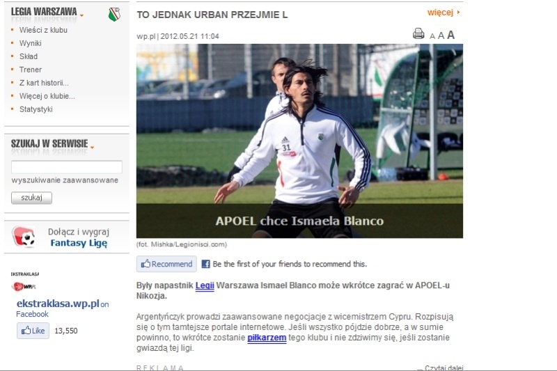 Κοντά σε Μπλάνκο ο ΑΠΟΕΛ