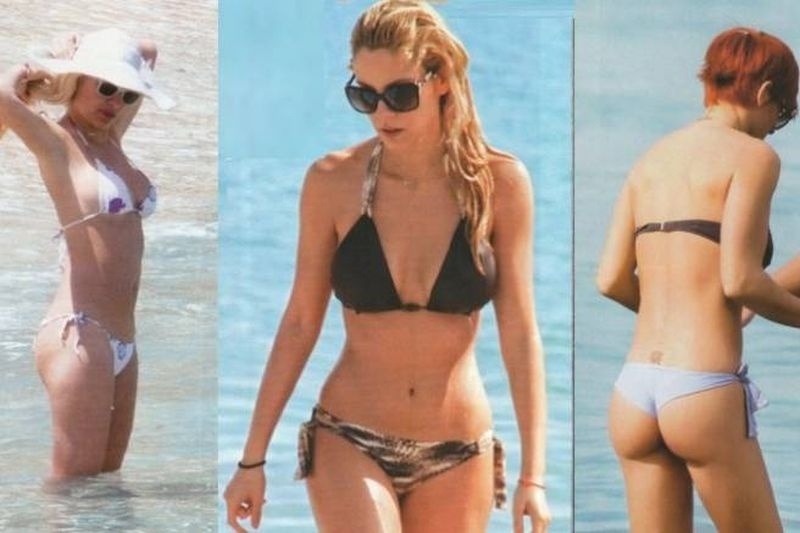 Διάσημες Ελληνίδες για μπάνιο