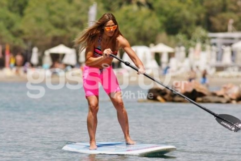 Όταν η Πετρουλάκη τραβάει… κουπί!