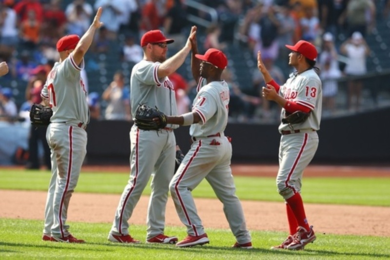 Έξι RBIs ο Ty Wigginton των Φιλαδέλφεια Φίλις