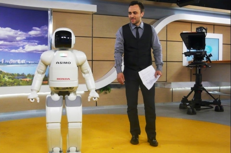 O Asimo στη Βουλγαρία!