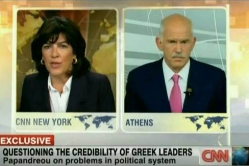 Παπανδρέου στο CNN: Οι Έλληνες έχουν κάνει τεράστιες θυσίες (video)