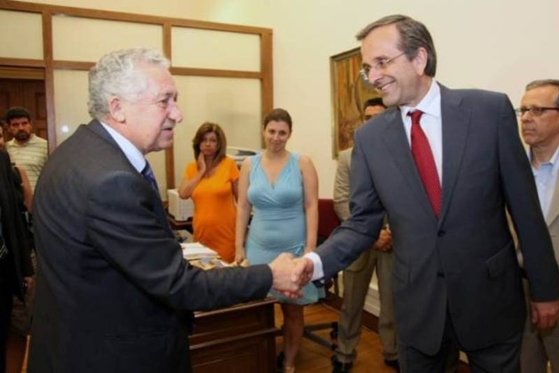 Α. Σαμαράς: Η συζήτηση με τον κ. Κουβέλη ήταν εποικοδομητική