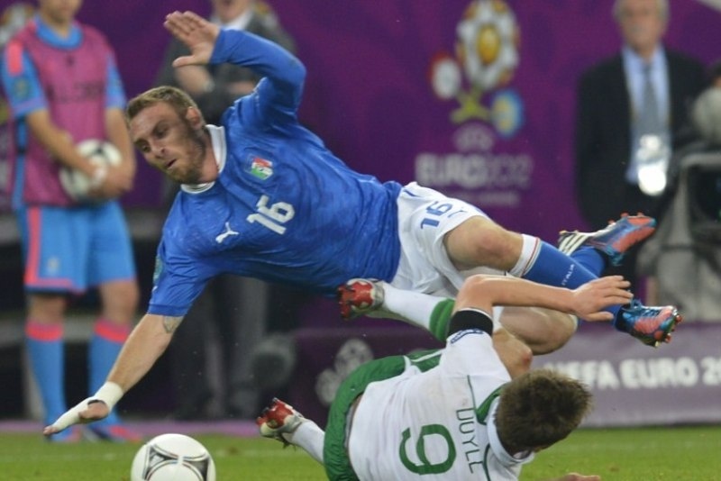 Euro 2012: Ντε Ρόσι: «Μας δυσκόλεψε περισσότερο απ' όλους η Ιρλανδία»