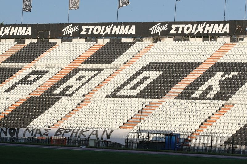 Εργασίες στο γήπεδο της Τούμπας