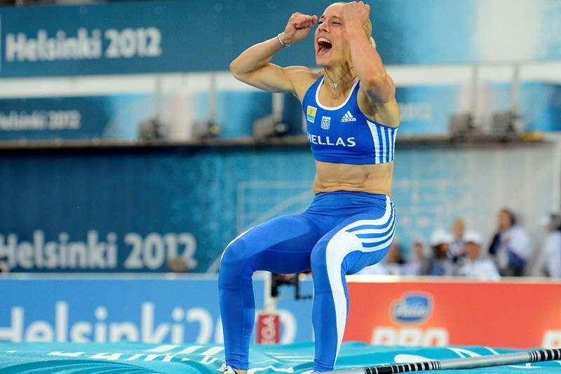 «Χάλκινη» η Κυριακοπούλου! (photos)