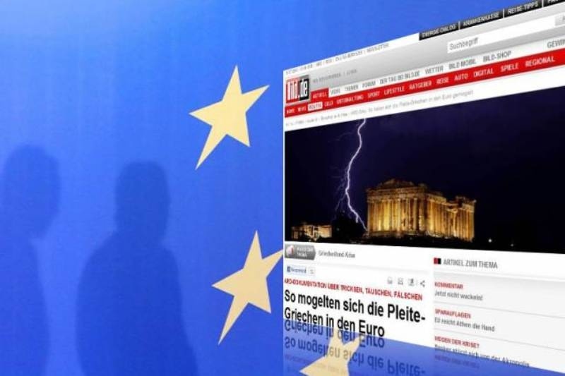 Bild: Έτσι «τρύπωσαν» οι χρεοκοπημένοι Έλληνες στο ευρώ