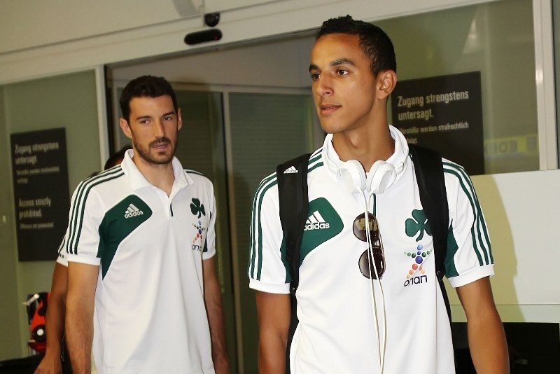 Έφτασε στην Αυστρία ο Παναθηναϊκός (photos+video)