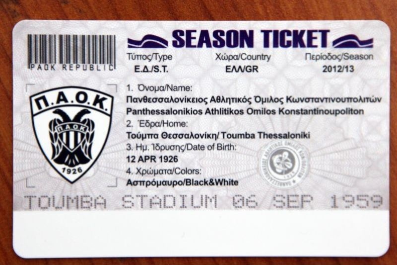 Λιγότερα εισιτήρια ο ΠΑΟΚ