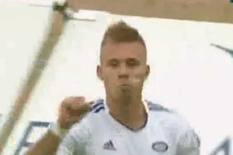 Πανηγυρισμός με... σεξουαλικό υπονοούμενο! (video)