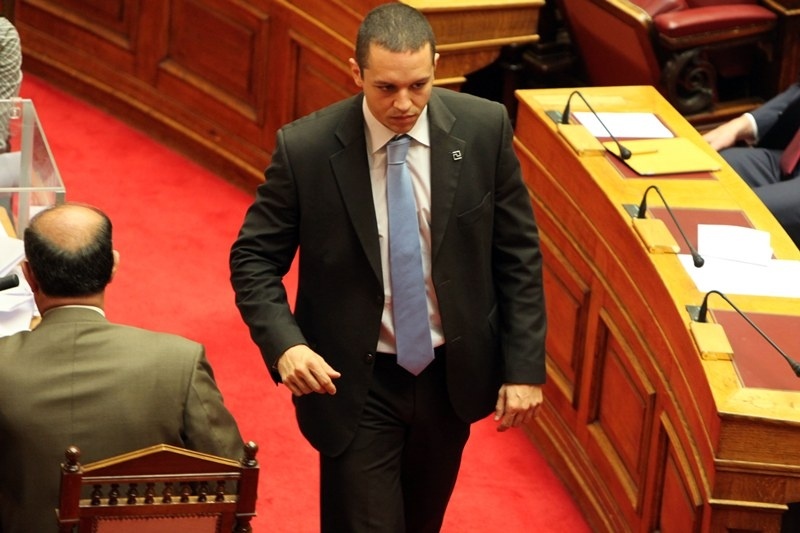 Ο Κασιδιάρης στη Βουλή για Παπαχρήστου