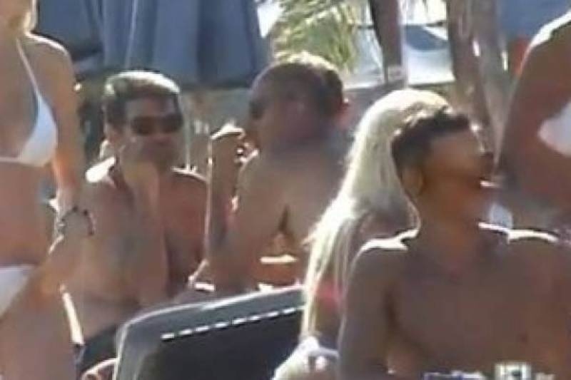 Ο Λάτσιος στην Μύκονο με την παρέα του