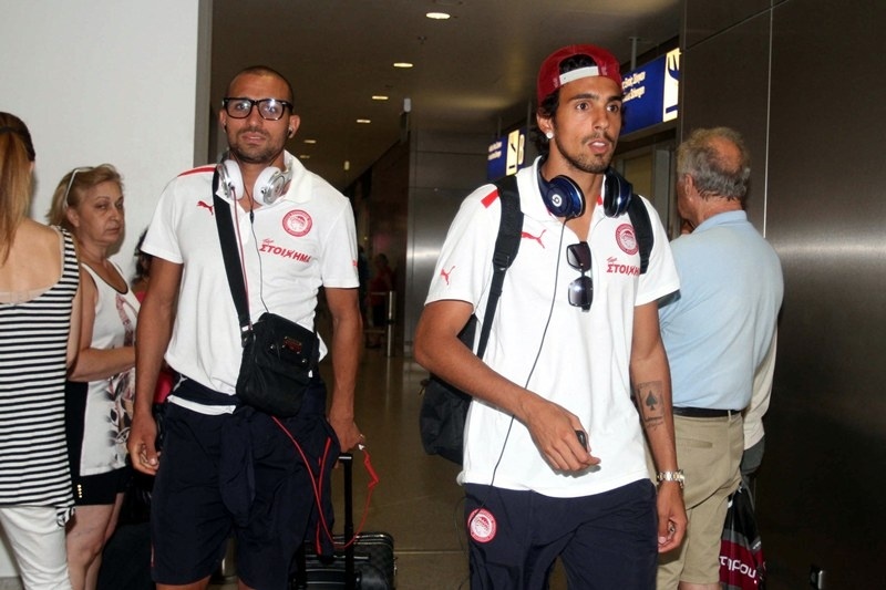 Η επιστροφή του Ολυμπιακού με εικόνες! (photos)