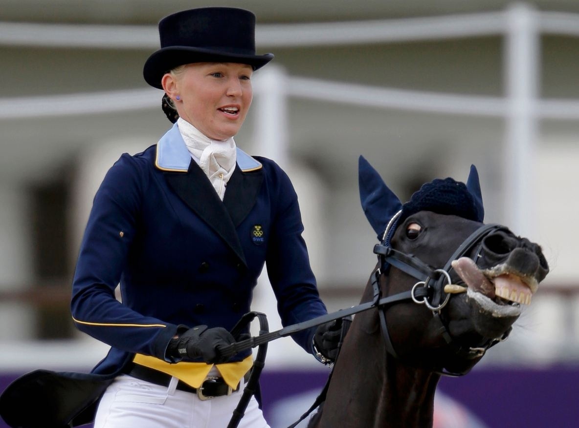 Oλυμπιακοί Αγώνες 2012: Iππασία: Αλογο... φόρτωσε με τον αναβάτη του