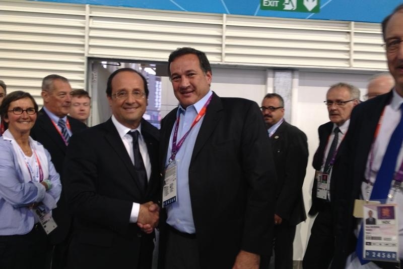 Ολυμπιακοί Αγώνες: Συναντήθηκαν στο Λονδίνο Καπράλος και Ολάντ