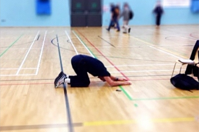 Ολυμπιακοί Αγώνες 2012 - Μπάσκετ: Ο Σιζέφσκι κάνει γιόγκα (photos)