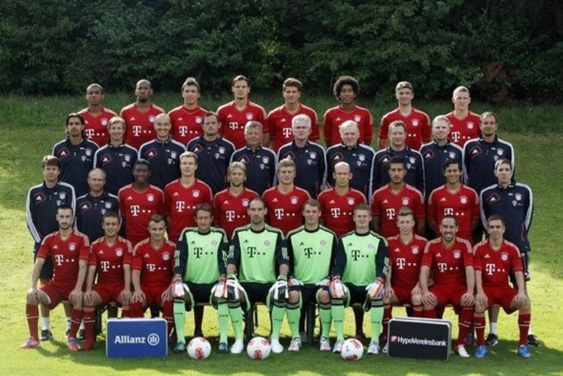 Η φωτογράφηση της Μπάγερν (photos+video)