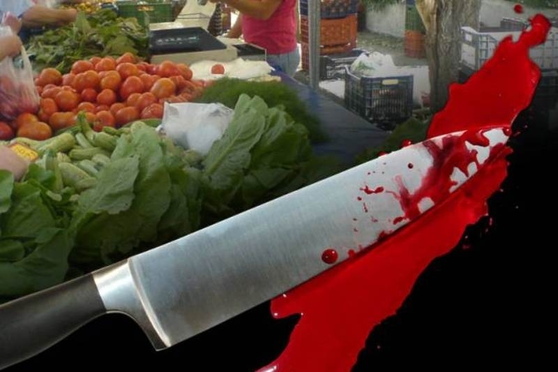 Πακιστανός μαχαίρωσε έμπορο λαϊκής αγοράς