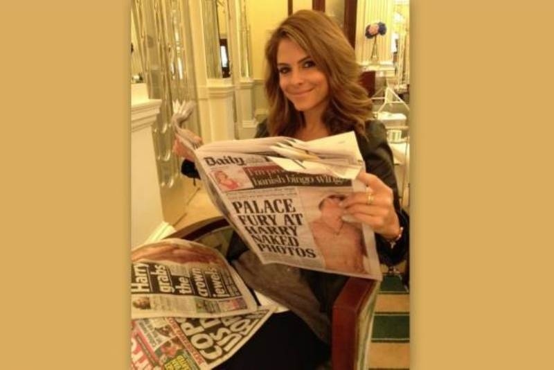 Η Μαρία Μενούνος και… το σκάνδαλο του πρίγκιπα Χάρι