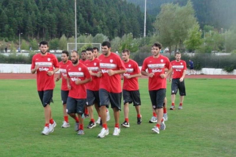 Ολυμπιακός: Τρέξιμο στο Καρπενήσι (video)
