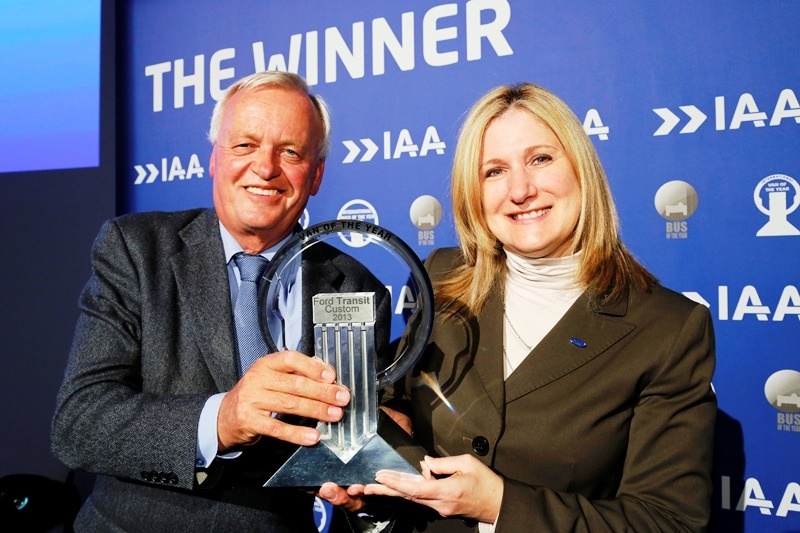 Το Ford Transit Custom Νικητής του ‘International Van of the Year’