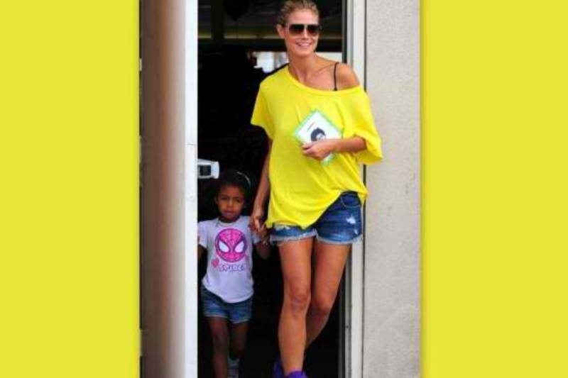 Heidi Klum: Βόλτα με τα παιδιά της!