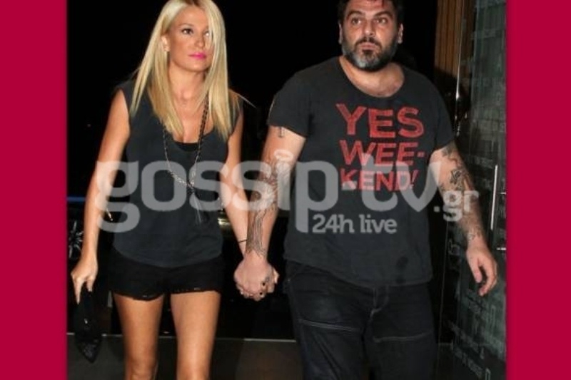 Ο Τόνυ, ο λεκές στην μπλούζα και η ξανθιά αγαπημένη του! (φωτό)