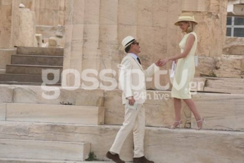 Στα γυρίσματα της ταινίας των Kirsten Dunst-Viggo Mortensen στην Ακρόπολη! (φωτό)