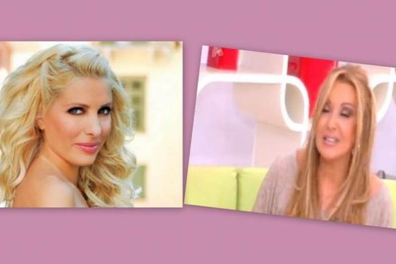 «Γκρεμίστηκε» το σκηνικό της Μενεγάκη κατά τη διάρκεια της εκπομπής της Γερμανού!