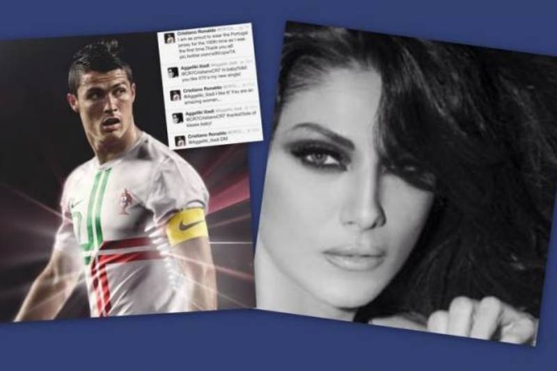 Μίλησε με τον... Ρονάλντο η Ηλιάδη!