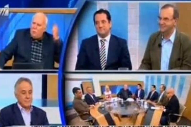 Παπαδάκης-Γεωργιάδης: Άγριος τσακωμός στον αέρα! Έριξαν διαφημίσεις!