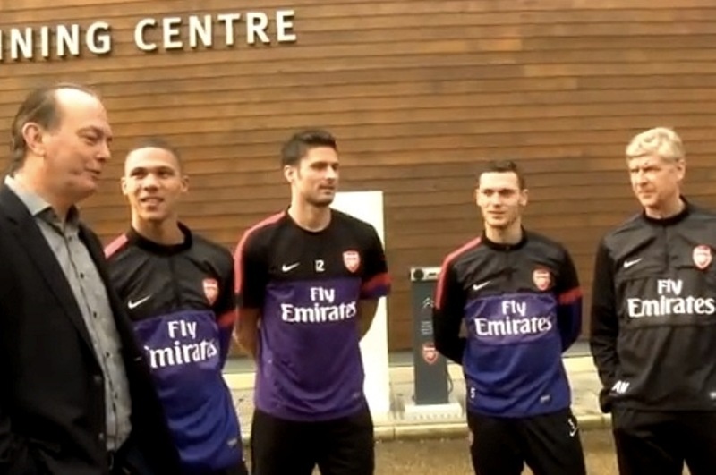 Άρσεναλ: Test drive από Βερμάλεν, Ζιρού και Γκιμπς (video)