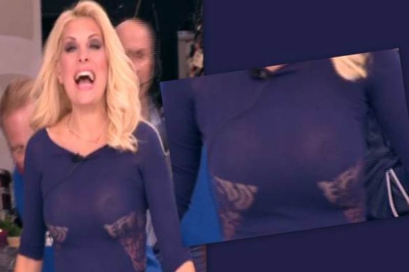 To αποκαλυπτικό «ατύχημα» της Μενεγάκη (video)