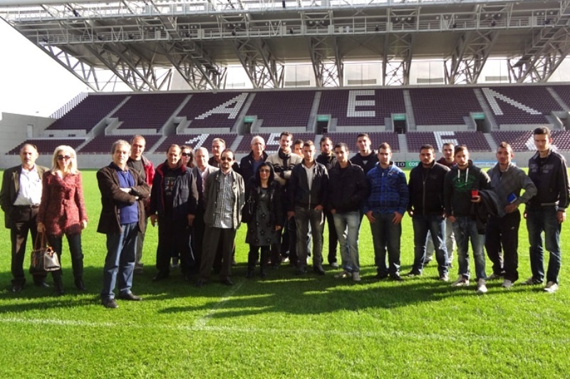 Mια διαφορετική ξενάγηση στο AEL FC Arena