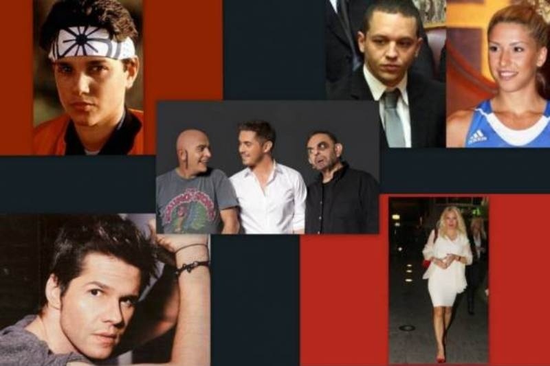 Ο πρωταγωνιστής του «Καράτε κιντ», η Μενεγάκη και ο Τσαλίκης