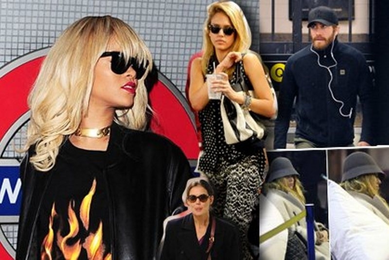 Πλανήτης Hollywood: δείτε τους διάσημους αστέρες να κυκλοφορούν με το μετρό