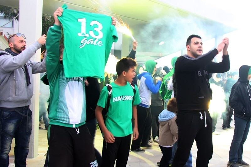 Παναθηναϊκός: Υποδοχή στα Χανιά (photos)