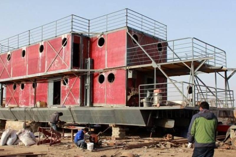 Σύγχρονος... Νώε κατασκευάζει κιβωτό για το τέλος του κόσμου!