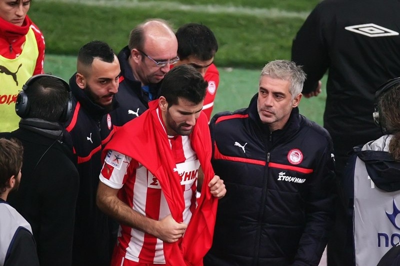 Ολυμπιακός: Θλάση β΄ βαθμού ο Σιόβας