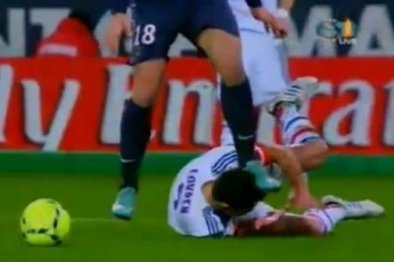 Παρί Σεν Ζερμέν: Πάτησε αντίπαλο στο κεφάλι ο Ιμπραΐμοβιτς! (video)