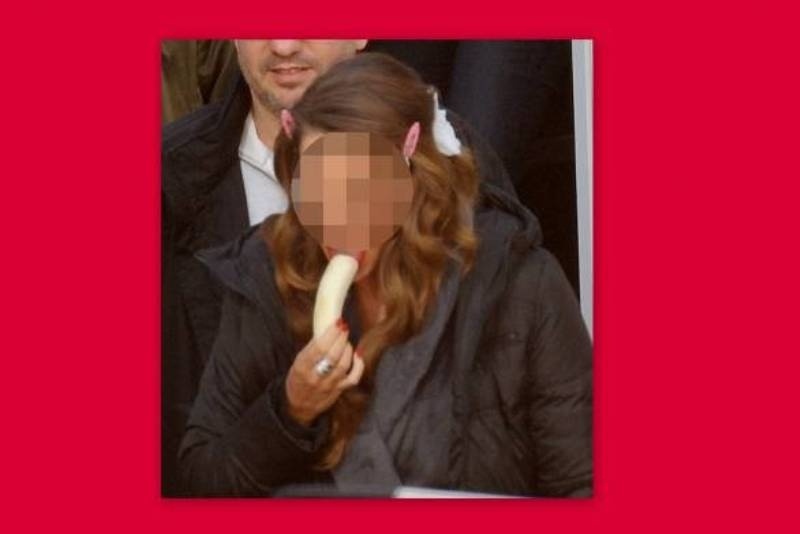 Ποια σταρ τρώει... προκλητικά τη μπανάνα της;