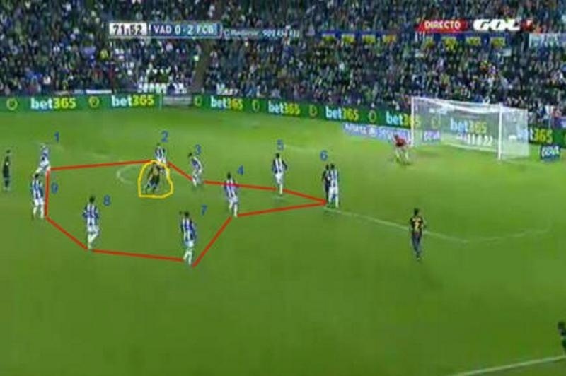 Βαγιαδολίδ: Εννιά παίκτες γύρω από τον Μέσι!