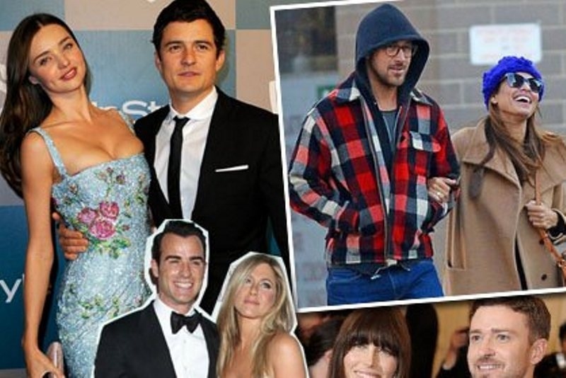 Τοp 5: Τα πιο sexy ζευγάρια του Hollywood (photos)