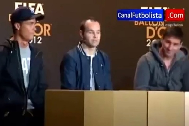 Γέλασε με τον Ρονάλντο ο Μέσι! (video)