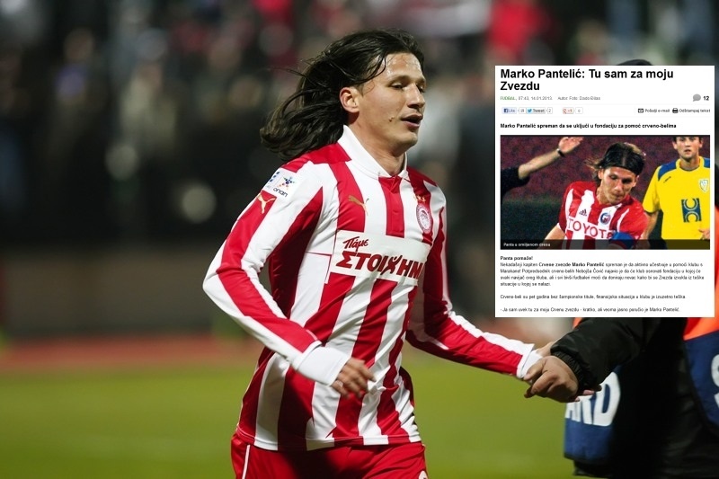 Πάντελιτς: «Πάντα στο πλευρό του Ερυθρού Αστέρα»