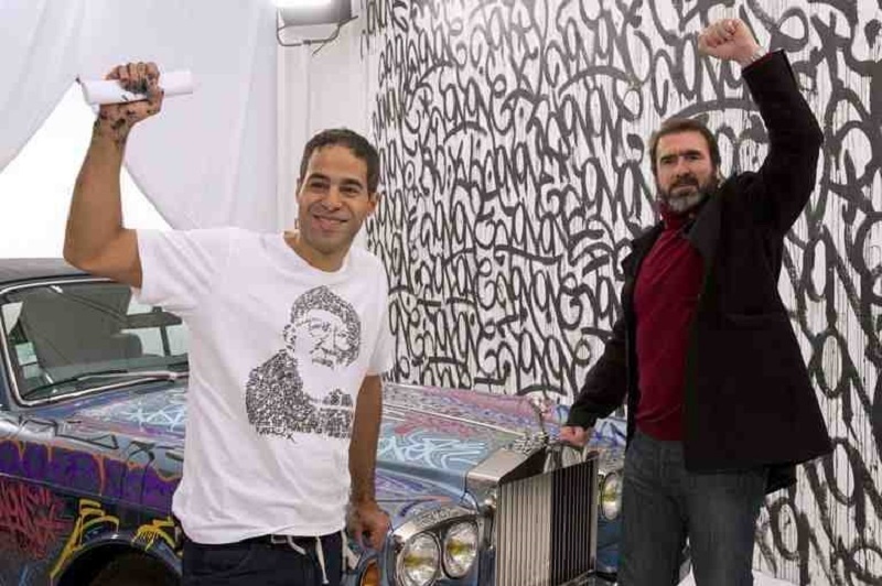 Καντονά: Έκανε... γκράφιτι στη Rolls Royce του για φιλανθρωπικό σκοπό (photos+video)