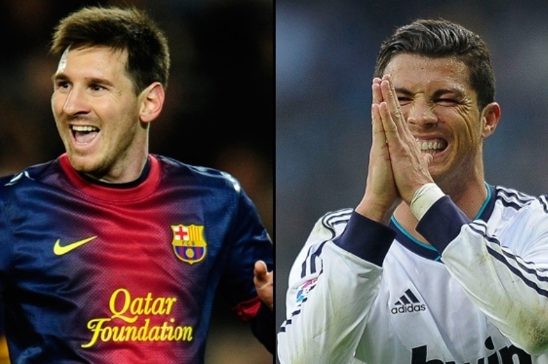 Ο... απαθής Μέσι και ο... στοργικός Ρονάλντο (video)