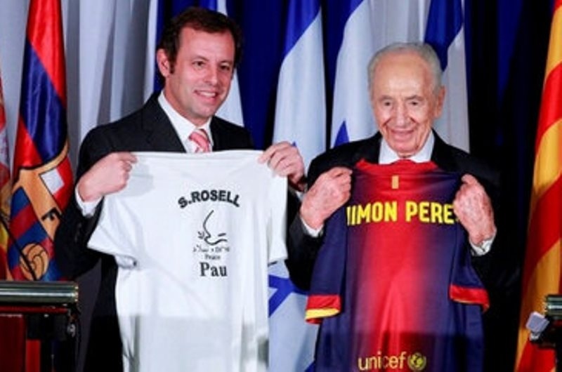 Μπαρτσελόνα: Φιλικό για την ειρήνη σε Ισραήλ και Παλαιστίνη (video)