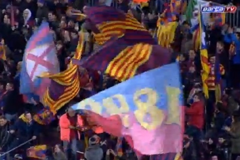 Μπαρτσελόνα: Η εκπληκτική ατμόσφαιρα στο Καμπ Νου (video)